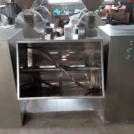 Horizontal Ribbon Powder Mixer for Nutrition Blending