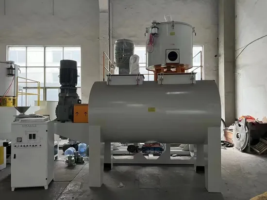 PVC Automatic Compounding Powder Mixer Feeding System