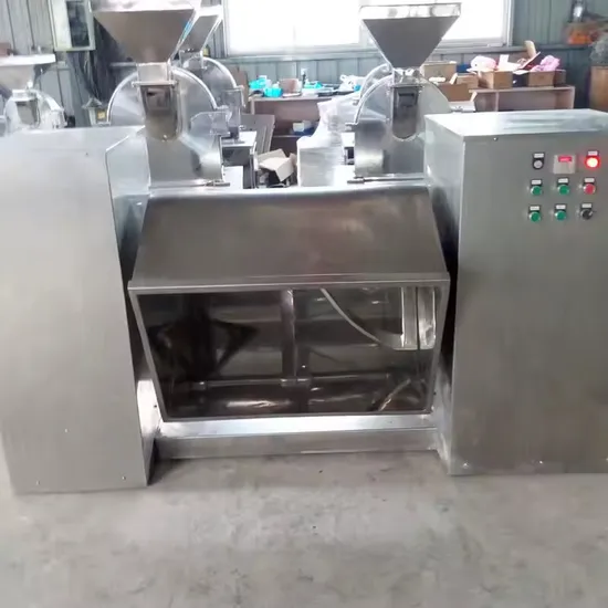 Horizontal Ribbon Powder Mixer for Nutrition Blending