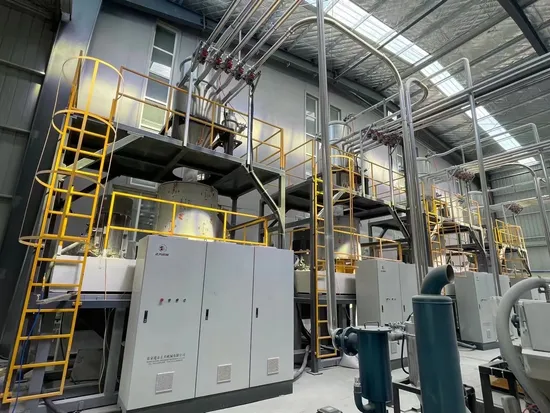 PVC Automatic Compounding Powder Mixer Feeding System