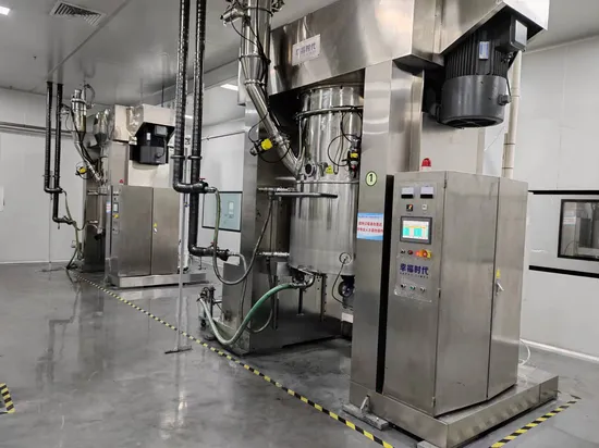 High Viscosity Powder Mixer for Lithium Battery Slurry